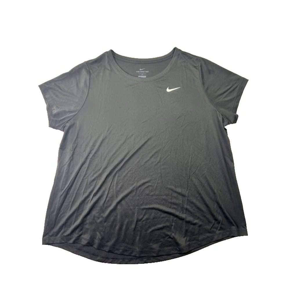 Women's Plus Size‎ 2X Black Dri-Fit Tee Short Sleeve Gym Workout